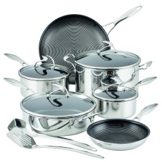 Circulon SteelShield C-Series 10pc Stainless Steel Cookware Set